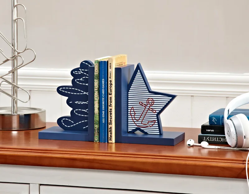 Британский стиль Подставки для книг настольные декоративные Подставки для книг конец книги шельфа bookend Holder мальчик малыш исследование