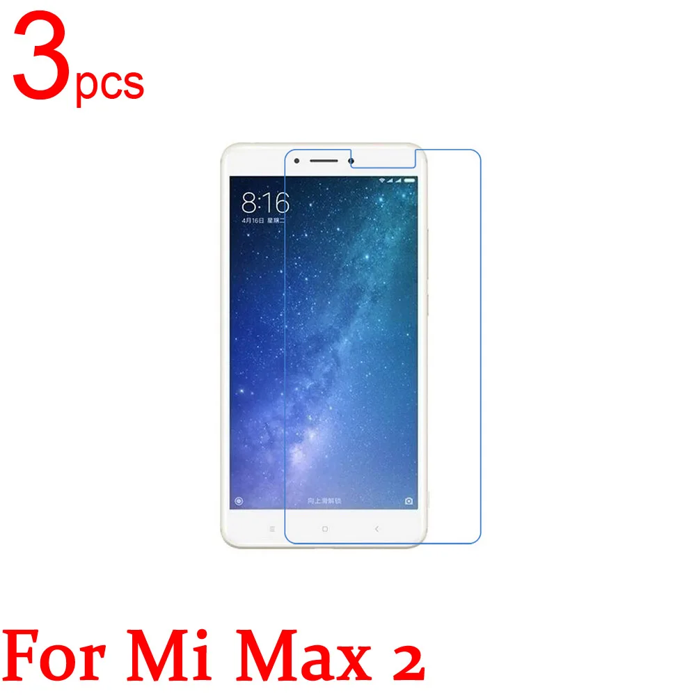 

3pcs Ultra Clear/Matte/Nano Anti-Explosion LCD Screen Protectors Cover for Xiaomi Mi MAX 2 Mi Mix 2 pro Back Protective Film