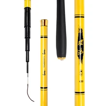 Морская Удочка 3,6/4,5/5,4/6,3 м, супер светильник, углеродная удочка, удочка для спиннинга, ручная морская Удочка XH, силовая приманка, крючок с насадкой, Снасть