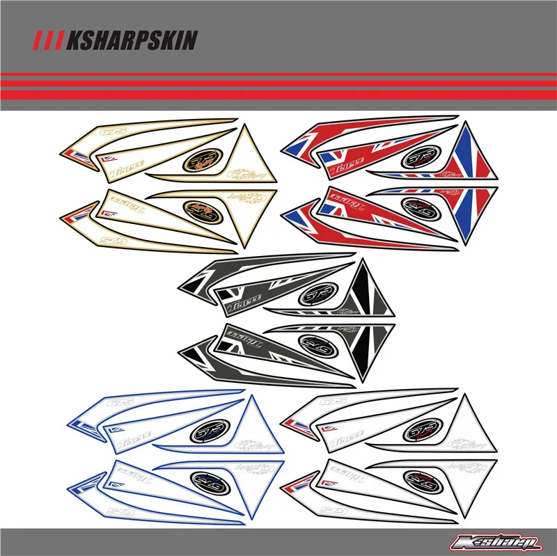 Задний обтекатель цифровая доска KSHARPSKIN 3D защитный гель для TRIUMPH Daytona 675 2009