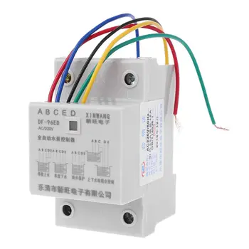 

DF-96ED Automatic Water Level Controller Switch 10A 220V Water Tank Liquid Level Detection Sensor Water Pump Controller qiang