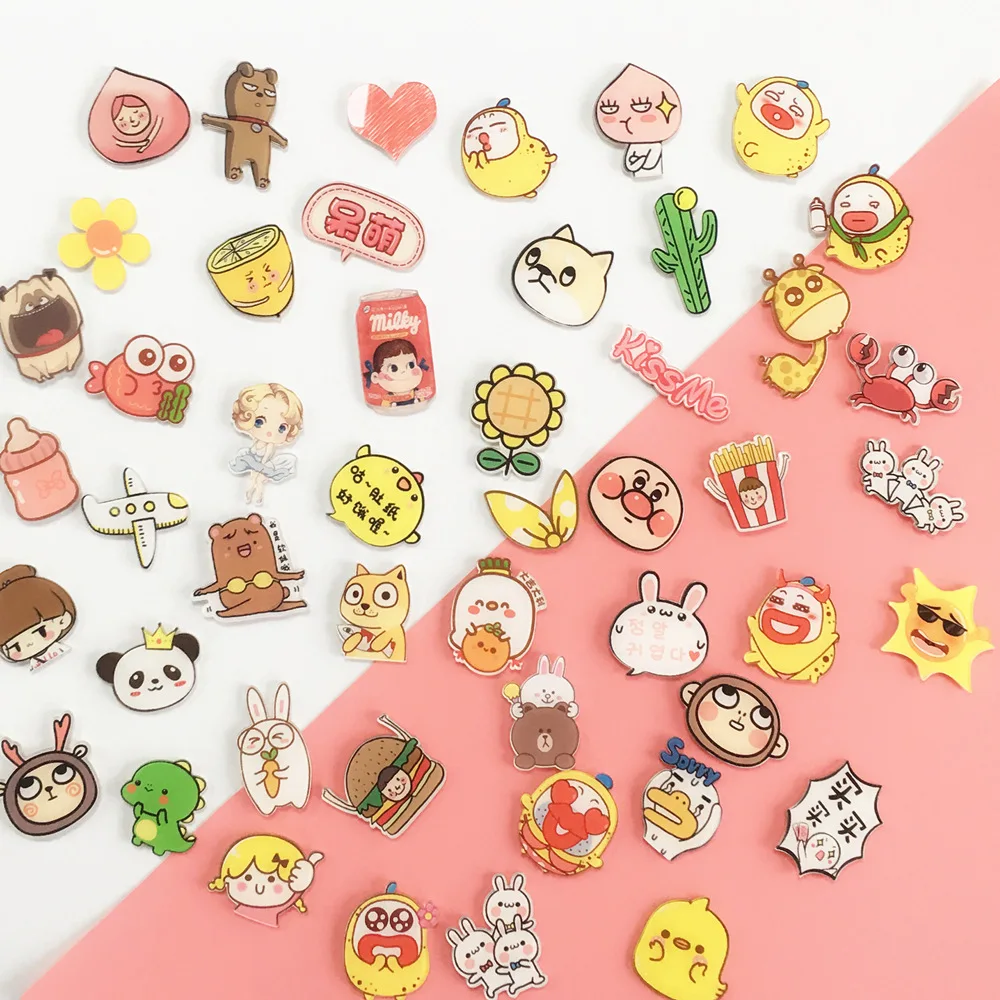 1 pc Badge U PICK HOT Korean cartoon cute acrylic badges Aircraft