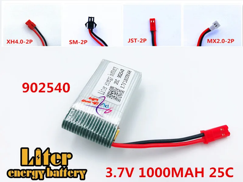 X400/X500/X300C/X800/1315/HJ818/HJ819 3,7 V 1000mAh 25c Lipo батарея 902540 RC Квадрокоптер Дрон запасная часть 3,7 v батарея