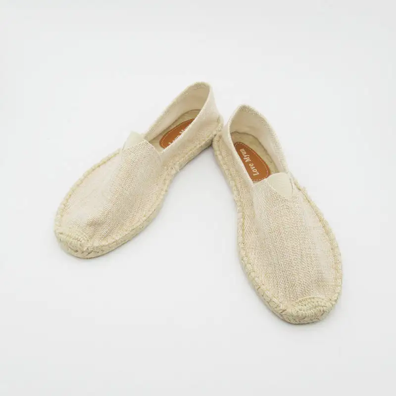 Breathable Espadrilles FlatsHemp Espadrilles Shoes