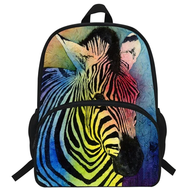 16 дюймов детский модный рюкзак для наездника животных рюкзак с фотоизображением женский туристический рюкзак для подростков школьная сумка для мальчиков - Цвет: mD980
