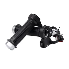 Электрический мотоцикл нагретая ручка