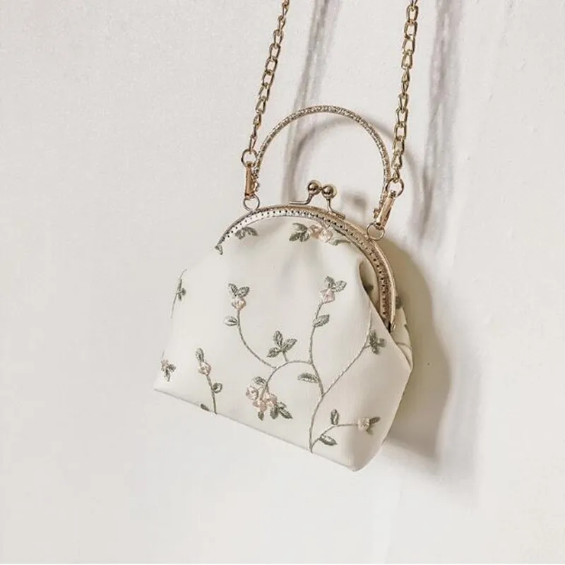 3d الكورية التطريز الزهور المرأة حقيبة السهرة مع سلسلة و مقبض معدني البسيطة crossbody حقيبة الصيف شاطئ حقيبة بيج 3d الكورية التطريز الزهور المرأة حقيبة السهرة مع سلسلة و مقبض معدني البسيطة crossbody حقيبة الصيف شاطئ حقيبة بيج