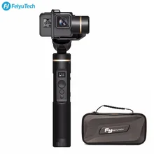 FeiyuTech Feiyu G6 ручной карданный стабилизатор для экшн-камеры Wifi+ BlueTooth экран угол высоты для Gopro Hero 6 5 RX0