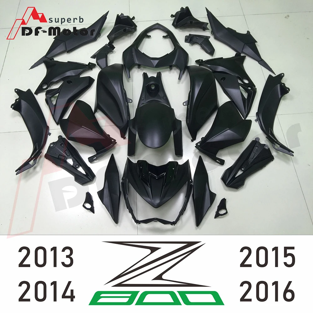 Обтекатель для кузова Z 800 2013 2016 черный обтекатель Kawasaki Z800 2015 мотоцикла полный