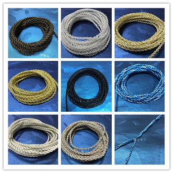 

diy earphone wire 4 share Single crystal copper silver plated cable