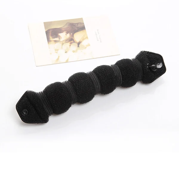 

1 Set Women Magic Foam Sponge Hair Styling Hairdisk Donut Quick Messy Bun Updo Hair Accessories QS888