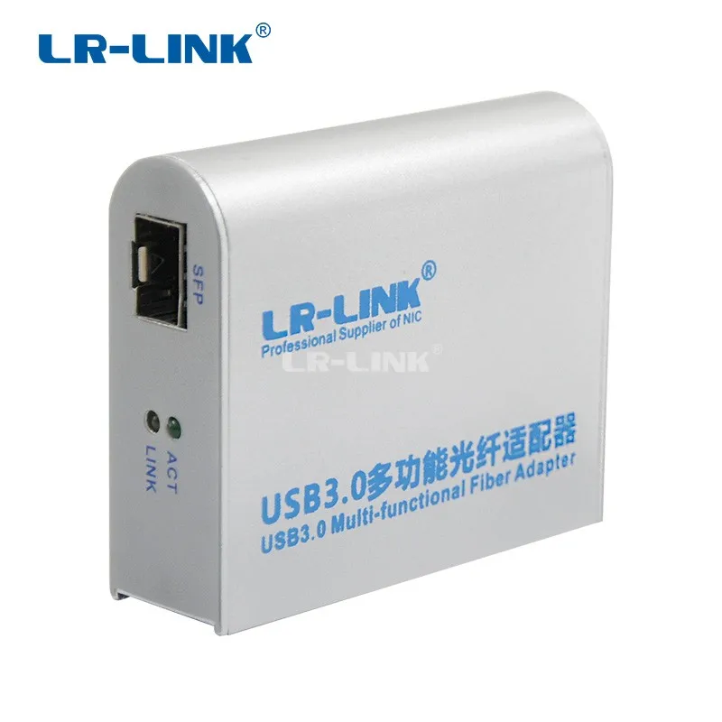 LR-LINK 3210PF-SFP USB 3,0 гигабитный Ethernet адаптер 1000Mb волоконно-оптическая сетевая карта Lan адаптер Realtek RTL8153 nic