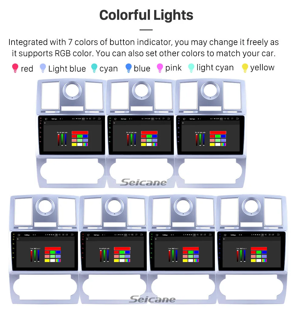 Top Seicane 1Din Android 9.0 multimedia car 9" Car Radio For Chrysler Aspen 300C 2004 2005 2006 2007 2008 Wifi Head Unit 11 Top Seicane 1Din Android 9.0 multimedia car 9" Car Radio For Chrysler Aspen 300C 2004 2005 2006 2007 2008 Wifi Head Unit 11
