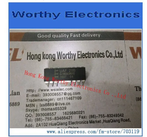 

Free shipping 10pcs/lot UAF2115 UAF 2115 DIP 14