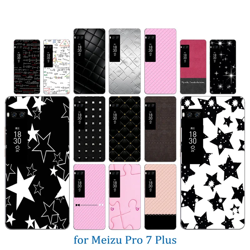 Силиконовый ТПУ 5 7 дюйма для Meizu Pro Plus чехол телефона с красочным узором мягкий