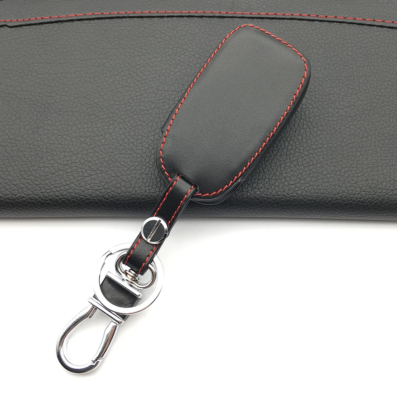 Горячая Распродажа 100% Кожаный Автомобильный ключ защитный чехол 6 кнопок умный ключ держатель для Chevrolet Cruze Camaro Malibu удаленный ключ чехол