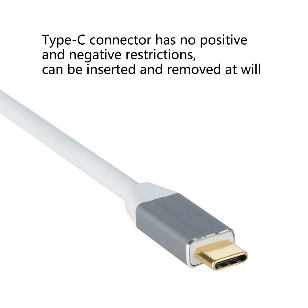 6 In 1 USB-C HUB 4K HD Video Audio Cable Adapte Type C to HDMI usb 3.0/usb 2.0 with SD/TF Card Reader Type C USB HUB
