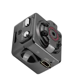 Инфракрасная камера ночного видения для съемки hd-объектива домашняя Автомобильная Камера Встроенная батарея HD mini DV камера