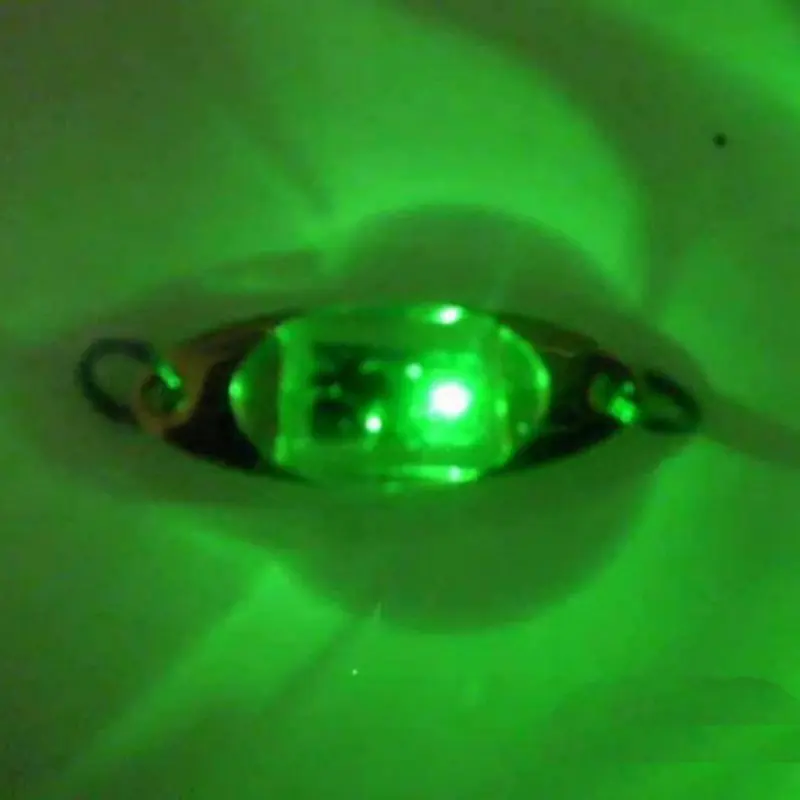 6 cm/2.4 inch Fish Flash Lamp LED Deep Drop Underwater Eye Shape Fishing Lure Light Hot Sale Lure Fish Tools Dropshipping