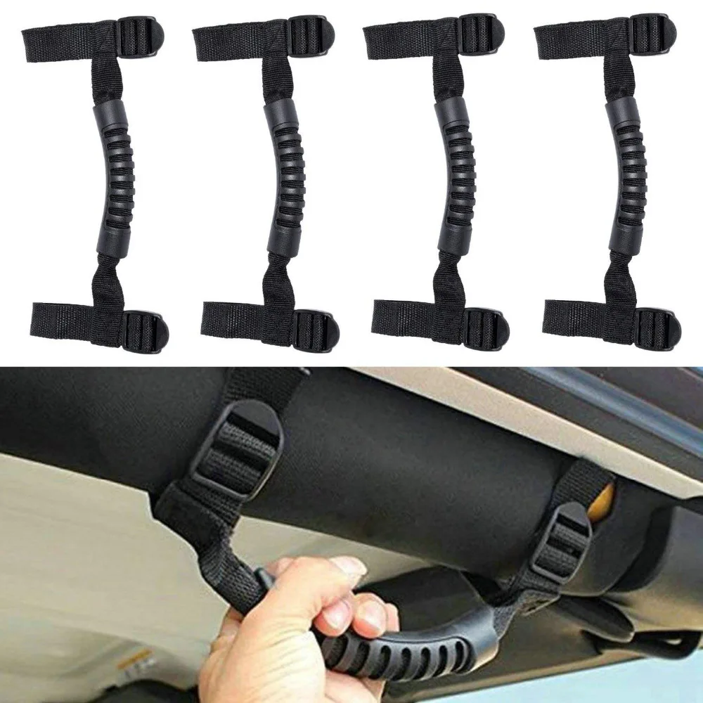 4 рулонных рукоятки для Jeep Wrangler YJ TJ JK JKU JL JLU Sports Sahara Freedom Rubicon x &amp Unlimited | Автомобили и