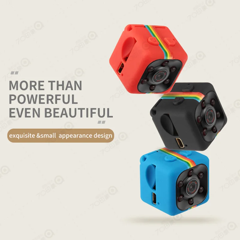 

Zjuxin SQ11 HD 1080P Mini Camera wide-angle lens Camera DVR DV Car Home CMOS Sensor Night Vision Camcorder&USB cable