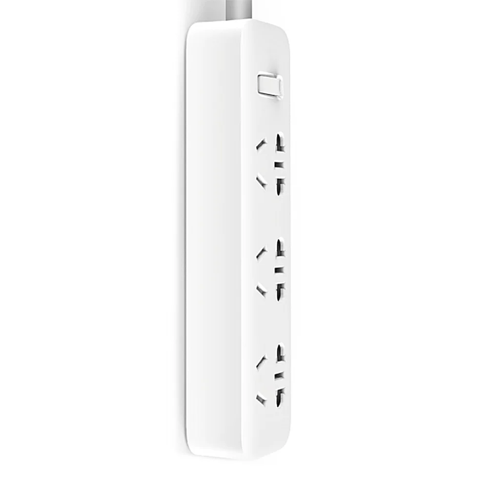 Original Xiaomi 1m Long Power Strip Mi 3 Power Sockets Plug 250V 10A 2500W Electrical Adapters Independent Safety Door (2)