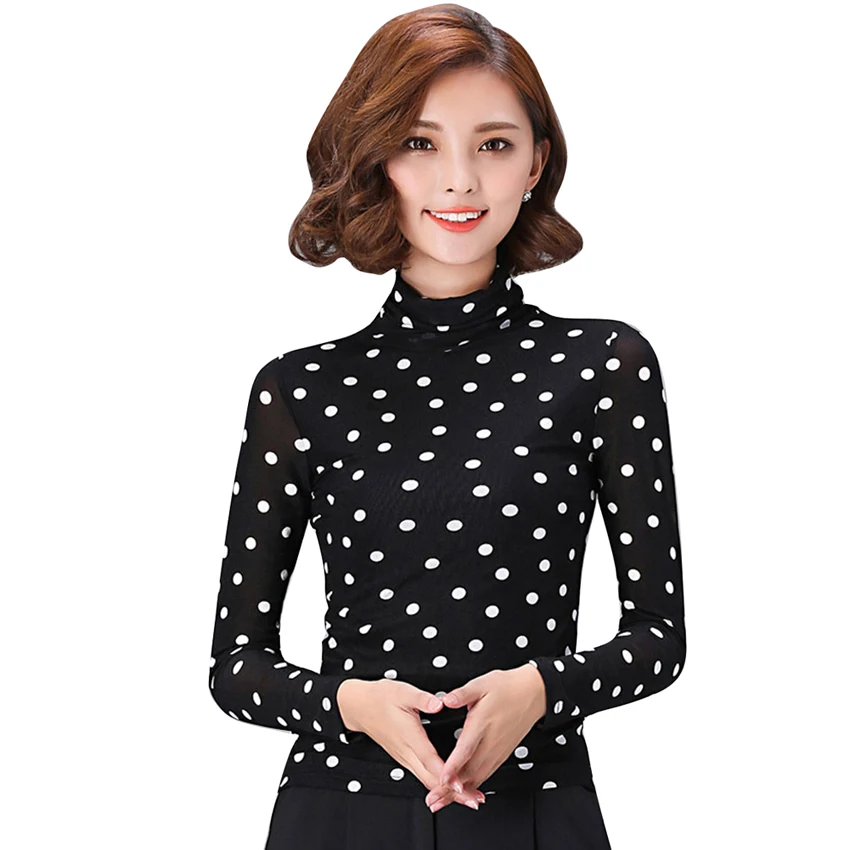 

Women's Long Sleeve Latin Tops Ballroom Dance Salsa Cha cha Rumba Practise T Shirt Dancewear Casual Mesh Bottoming tops Costumes