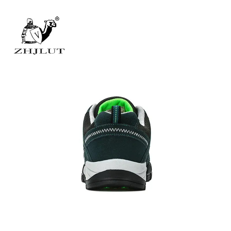 ZHJLUT الرجال الصيف حذاء للسير مسافات طويلة الجبلية الرحلات الرياضة المضادة للانزلاق تنفس أحذية للمشي لينة حذاء للسير مسافات طويلة الرجال الأز...