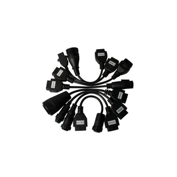 

Best quality Truck Cables OBD2 OBDII Trucks Diagnostic tool connect cable 8 PCS Trucks Cables (Only cable)