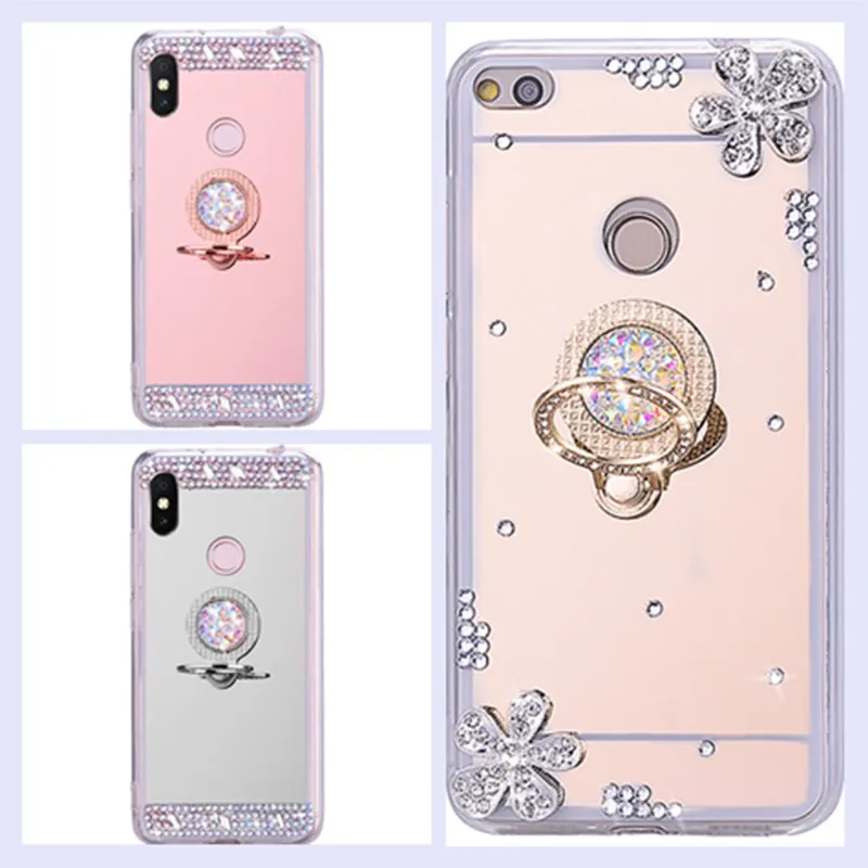 Bling Luxury Mirror Diamond phone Case For Xiaomi Redmi 8A 8 7A 7 6A 6 5A 5 S2 K20 NOTE PRO MI A1 A2 9 Cover |