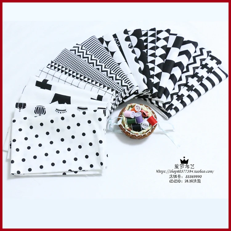 SMTA 50*160 см хлопковая ткань Лоскутная Ткань по метру ткань для вышивки Лоскутные аксессуары винтаж 180 г/м