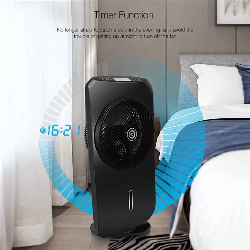 DIGOO DG F1101 вентилятор с пульверизатором сенсорным экраном и пультом