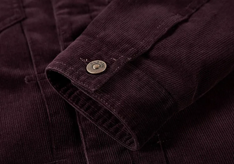 M~ 3XL, новинка, зимние мужские флисовые куртки в стиле ретро, вельветовые мужские пальто, куртки, брендовые теплые уплотненные пуховики, однобортное пальто