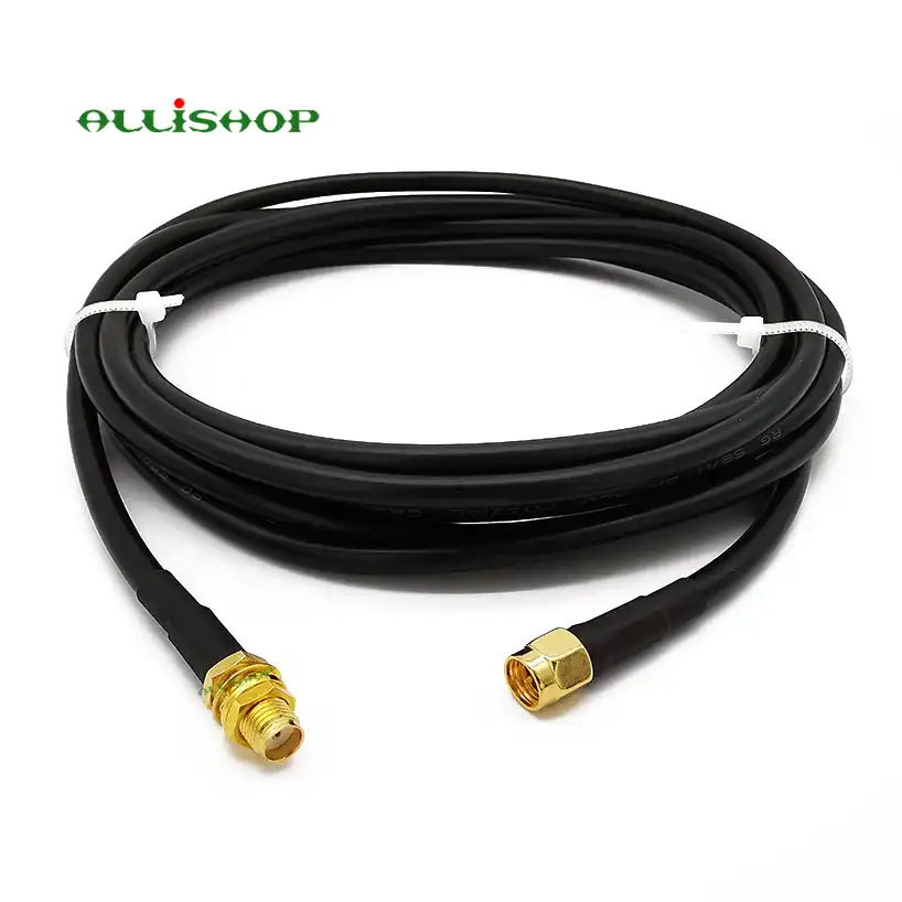 RF cable with SMA Male and Female SMA rg174-5 metres