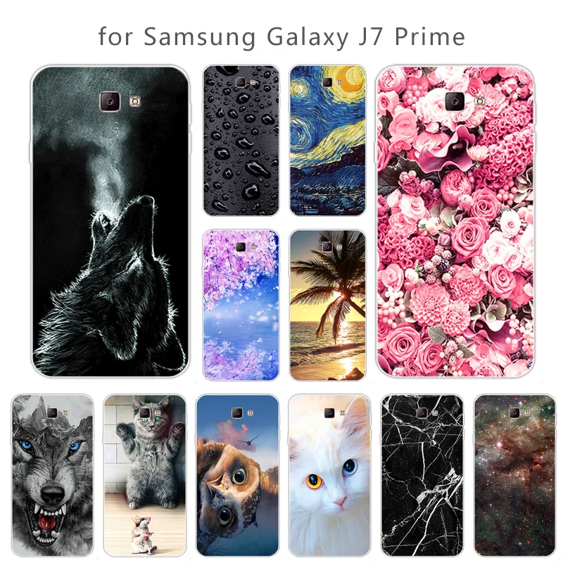 Transparent Cover For Samsung Galaxy J7 Prime J3 2016 2017 S9 S8 Plus J330F SM-J330F J310F Gel TPU Passion Case J330 J710 Capa |