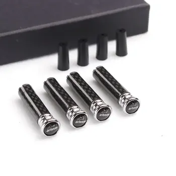 

For Carlsson Car Styling Door Lock Knob Pin Covers Copper Gate Lock Screws for Mercedes Benz W211 W210 W213 W203 W204 CLA GLK