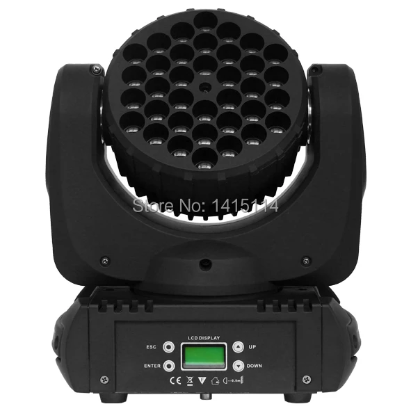 Профессиональное оборудование для диджея 36*3W led cree GRGW сценический светильник с