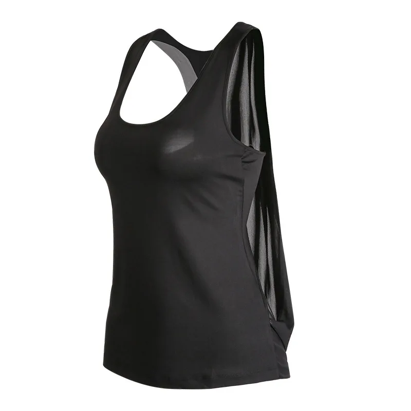 Женская футболка для бега, йоги, Красивая Открытая сетчатая спортивная блузка, майка для фитнеса