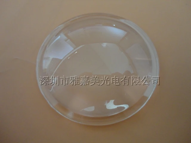 

Wholesale- High quality, 1w-10w LED lens 68MM Height 10mm Plastic optical convex lens