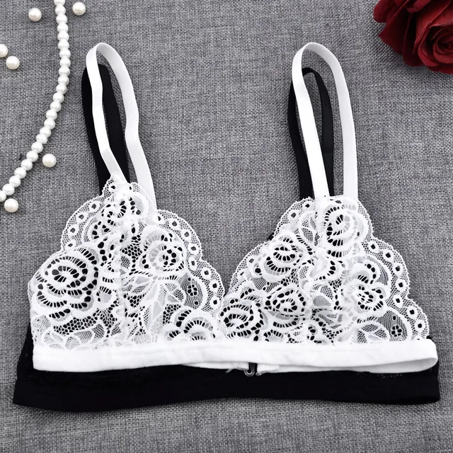 1PC Women Lace Floral Bralette Bralet Bra Bustier Crop Top Sleeveless Cami Tank Tops