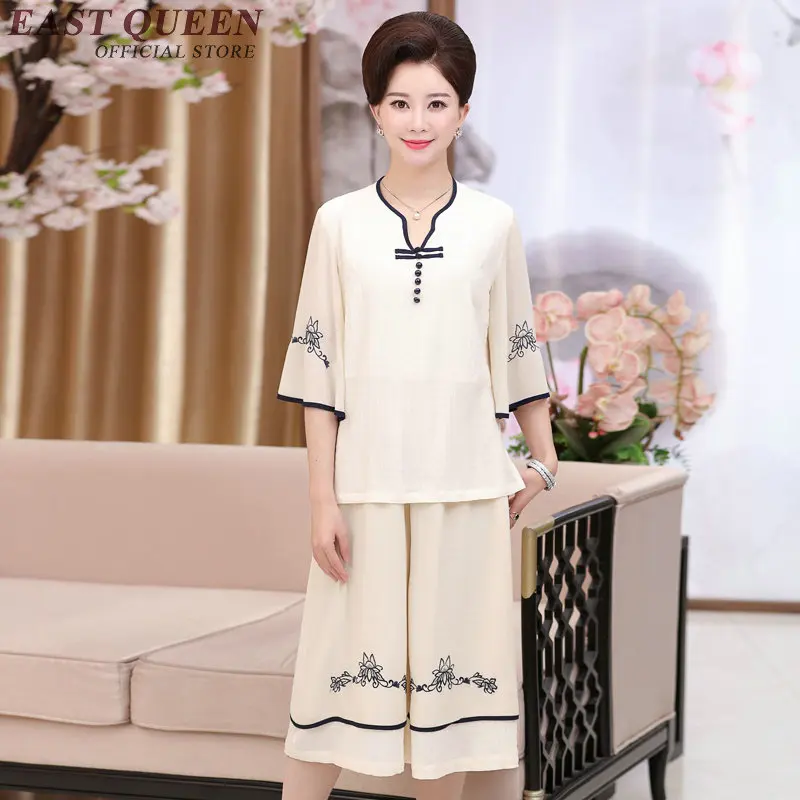 Mother Of The Bride Pant Suits Older Women Clothing Middle -8186