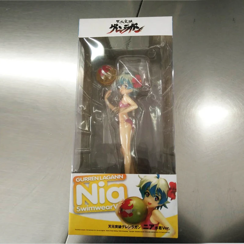 7 &quotTengen Toppa Gurren Lagann аниме ния теппелин бикини волна Ver. В штучной упаковке 17 см ПВХ