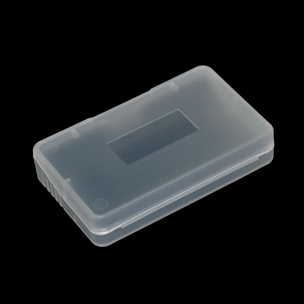 10PCS a lot High quality White Plastic Game Card Case Cartridge Cases Boxes Protector for Gameboy Advance for GBA