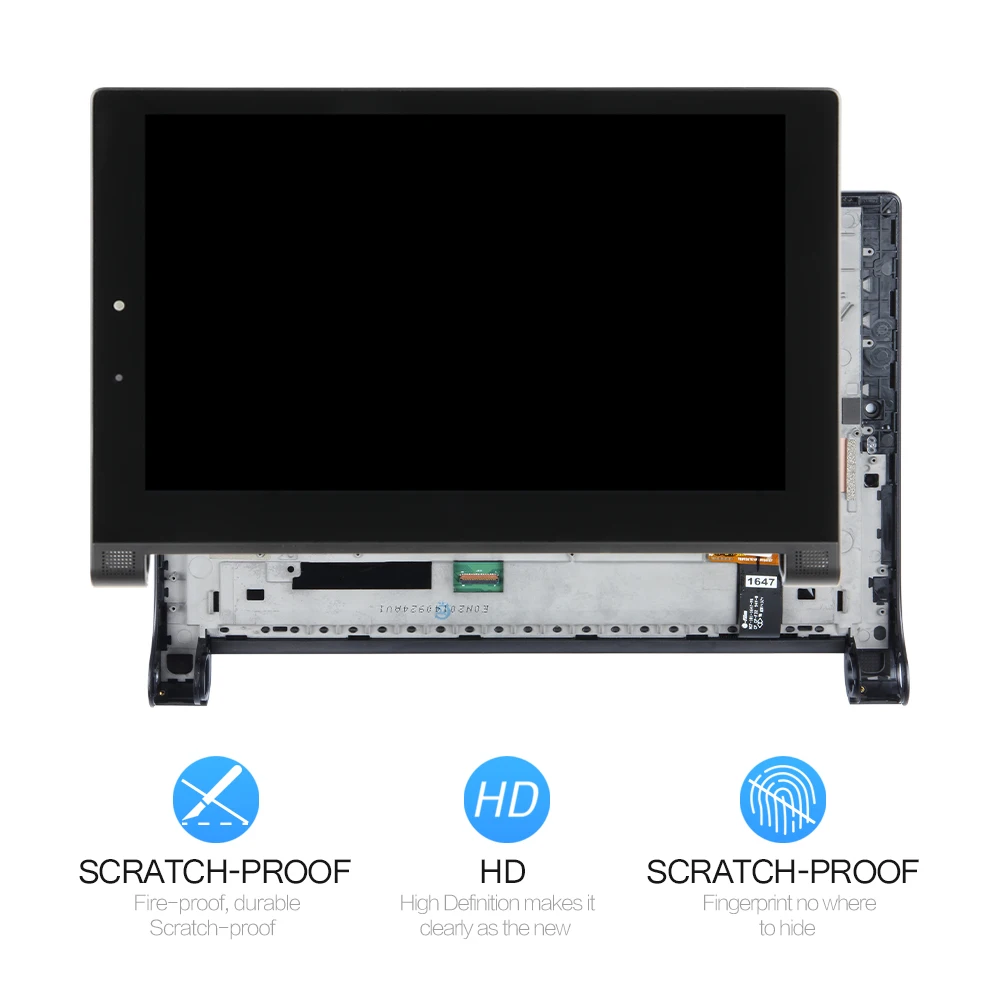 SRJTEK 10," дисплей для lenovo Yoga Tablet 2 1051 1051F 1051L сенсорный экран дигитайзер ЖК-матричный сенсор в сборе с рамкой