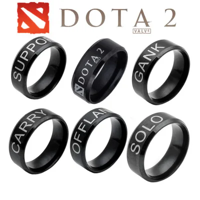 5 видов Dota 2 кольца носить ганк поддержка OFFLANE SOLO пять позиций нержавеющая сталь