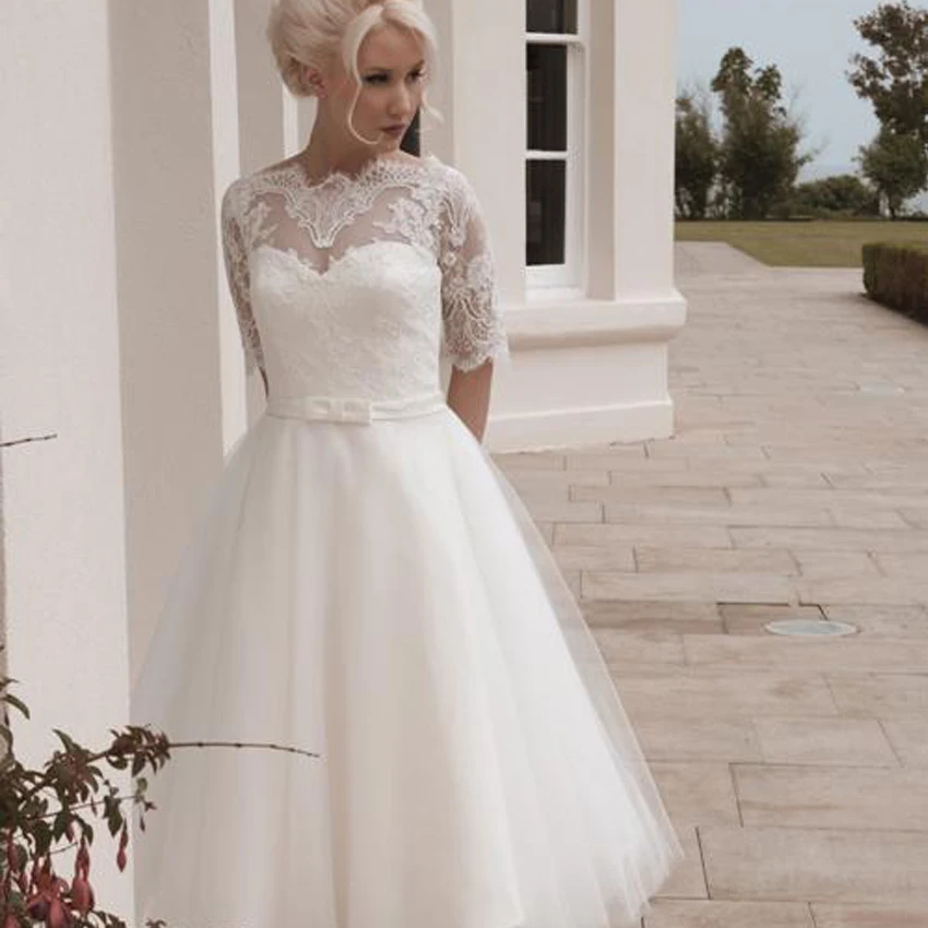 plus size wedding dresses with sleeves tea length flower girl dresses plus size wedding dresses with sleeves tea length