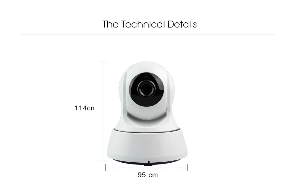 Skyevision Home Security IP Camera Wifi Wireless Mini Network Camera Surveillance 1080P Night Vision CCTV Camera Baby Monitor (12)