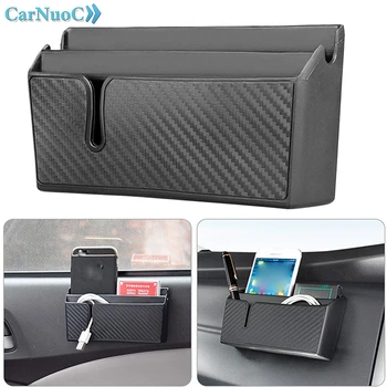 

Car Storage Box Car Organizer Container Phone Holder For Phone Pad Card Coin Pen Ticket Walleat Case