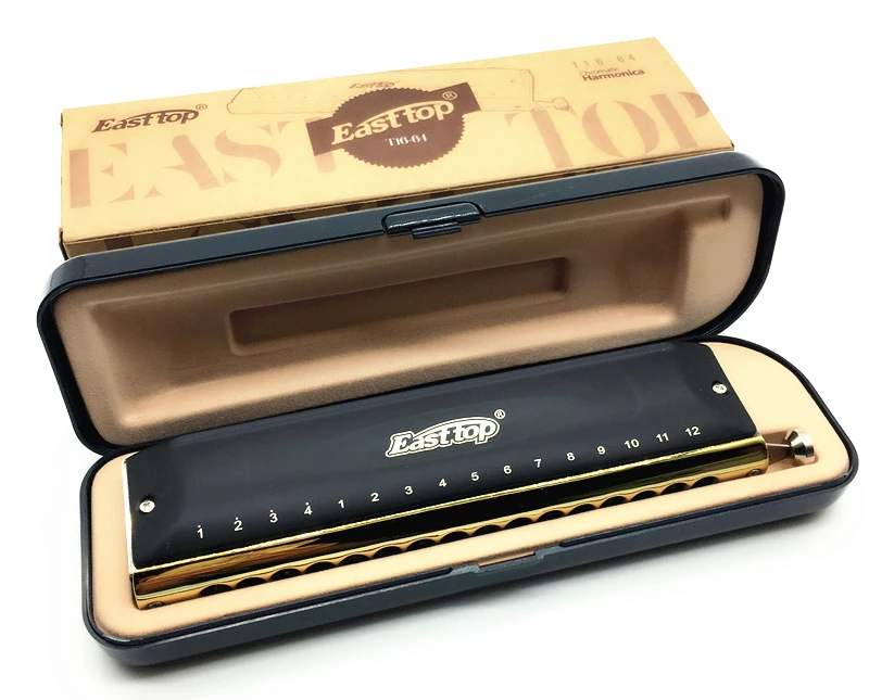 Высокое качество Easttop Хроматическая губная гармоника 16 отверстий ABS гребень музыкальный инструмент Armonica Cromatica Instrumento Профессиональная игра