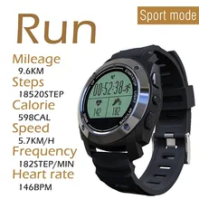 Новое поступление S928 gps Спорт на открытом воздухе Смарт-часы жизни Водонепроницаемый с монитор сердечного ритма Давление для IOS телефонов Android